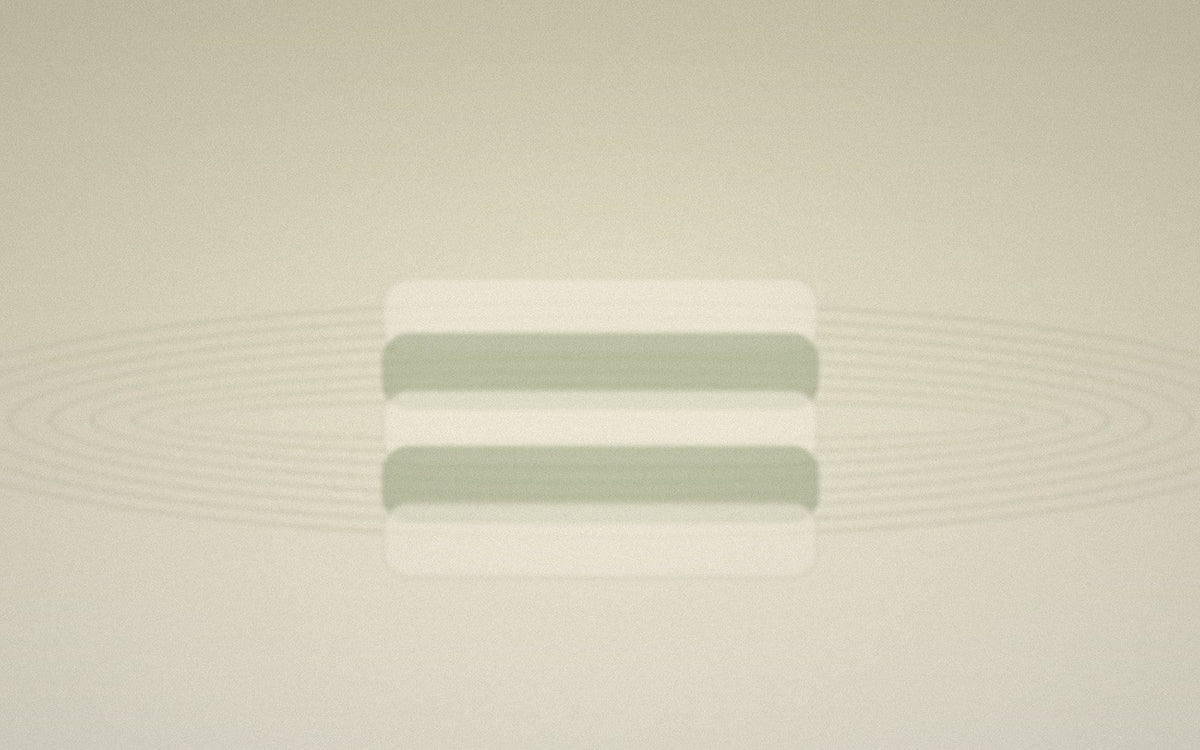 Minimal fabric-care study with folded cloth and water-inspired ripples